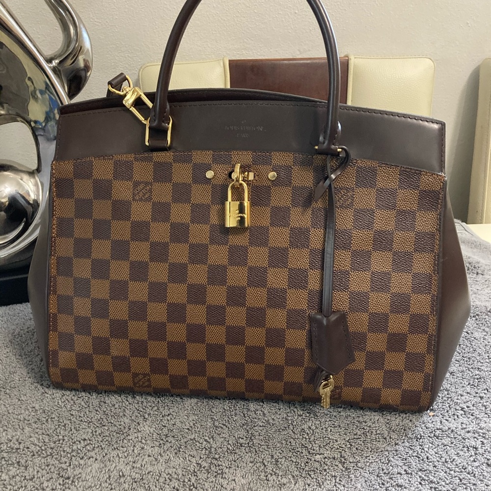 LOUIS VUITTON Damier Ebene Rivoli MM